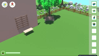 Gameplay do Jardim Circular
